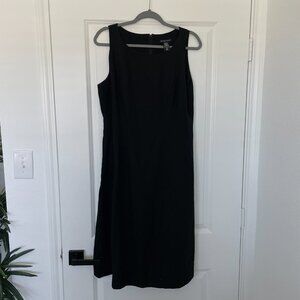 New York & Company Black Sleeveless Sheath Business Dress – Size 12